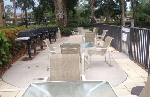 Estero Condo | Beautiful 3rd Floor condo overlooking water in Golf/Tennis community