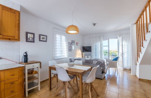 Arenal d'en Castell Apartment | Beautiful Apartment with Wi-Fi, Pool, Terrace and Sea View