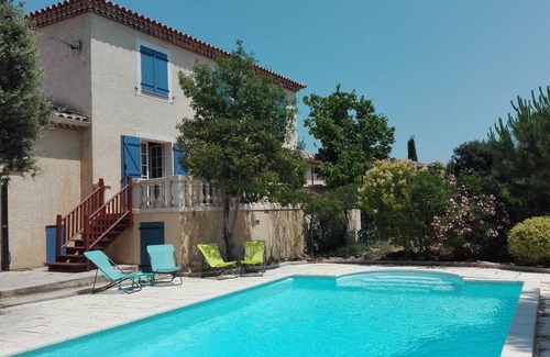 Saint-Gely-du-Fesc Villa | Beautiful air-conditioned villa with pool, Cévennes city and sea