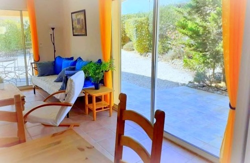 Fitou Villa | Beautiful air-conditioned villa on the heights of Fitou, 15 minutes from the beaches, wifi
