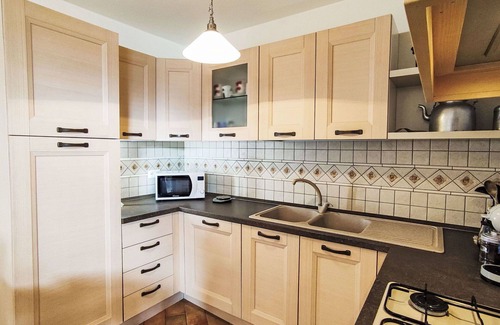Bleggio Superiore House | Beautiful apartment in villa for 5 people with WIFI, TV, terrace and panoramic view