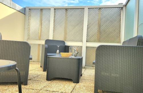 Blonville-sur-Mer Apartment | Beautiful apartment with 3 balconies