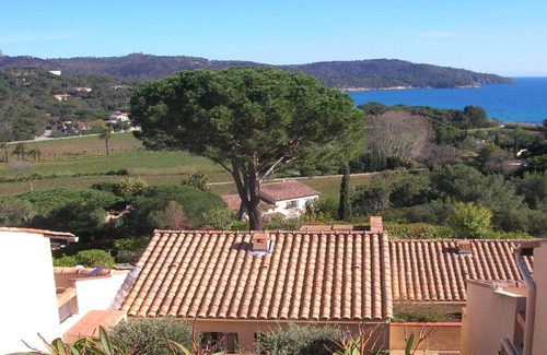 La Croix-Valmer Apartment | Beautiful apartment with magnificent sea view in luxury residence with swimming pool.