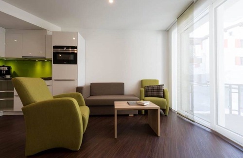 Saas Almagell Apartment | Beautiful apartment for 6 people with hot tub, WIFI, TV and balcony