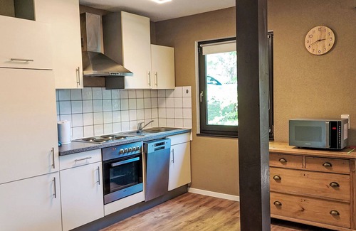 Feriendorf Frankenau House | Beautiful apartment in villa for 4 guests with WIFI, TV, terrace and pets allowed