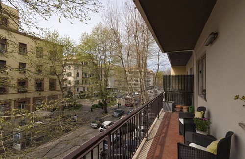 Quartiere XXXIII Lido di Ostia Ponente Apartment | Beautiful apartment for 5 people with A/C, WIFI, TV, balcony, pets allowed and parking
