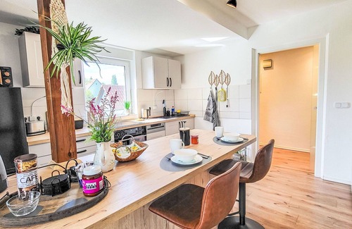 Bernburg Apartment | Beautiful apartment for 3 guests with WIFI, TV and terrace