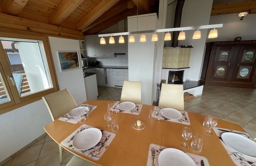 Amden Apartment | Beautiful apartment for 5 guests with WIFI, TV, terrace, pets allowed and panoramic view