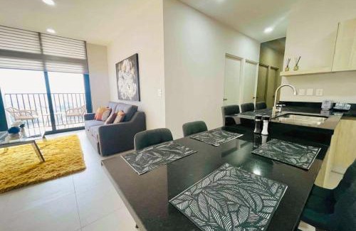 Monterrey Apartment | Beautiful apt BBQ, A.C, Arena Mty