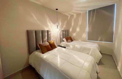 Monterrey Apartment | Beautiful apt BBQ, A.C, Arena Mty