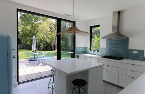 La Croix-Valmer Villa | Beautiful architect villa 10 minutes walk from the beaches of Gigaro, 9 pers.