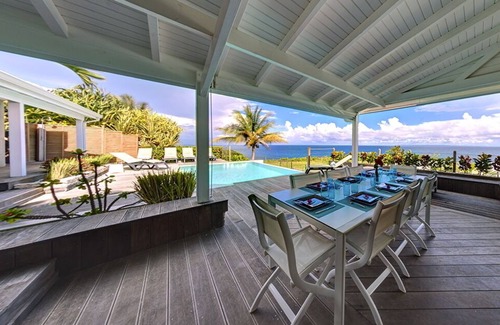 Sainte-Anne Villa | Beautiful architect in an exceptional villa with a sea view 180 °