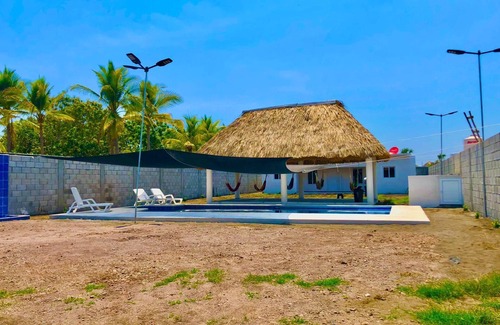 Monterrico House | Beautiful beach house 1, by the sea, with private pool.