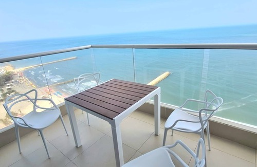 Bocagrande Apartment | Beautiful beachfront two bedroom apartment Bocagrande Palmetto Beach