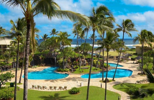 Hanamaulu Condo | Beautiful Beachfront Resort, Resort and Oceanview Unit, 4 pools, 2 Jacuzzis,
