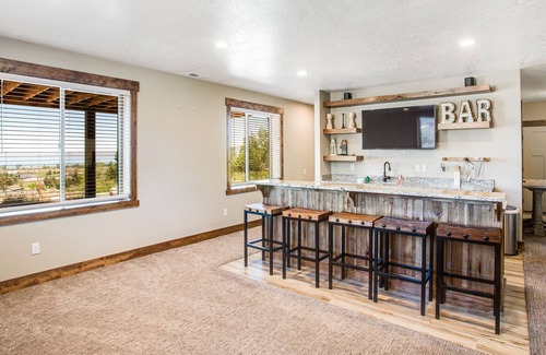 Sweetwater House | Beautiful Bear Lake home w/large deck, gas grill, and lake views -close to golf!