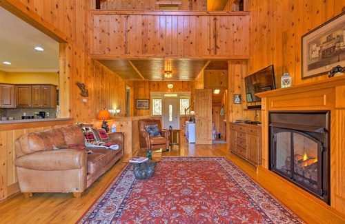 Bryson City House | Beautiful Bryson City Home w/Hot Tub & Mtn Views!