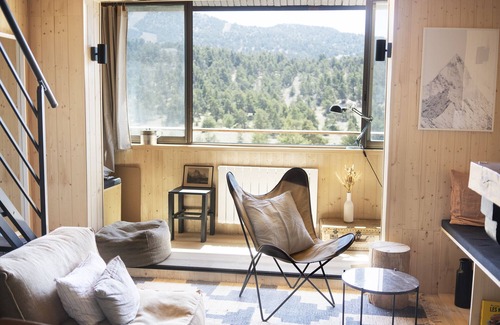 Greolieres les Neiges Condo | Beautiful chalet apartment with wood-burning stove and whirlpool bath