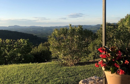 Seillans House | Beautiful country house with panoramic view heated swimming pool indoor outdoor wifi