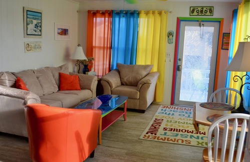 Fort Myers Beach Cottage | Beautiful deck view of the beach!