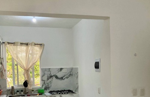 San Pedro de Macoris Apartment | Beautiful 30 m2 Studio AC Hot Shower WIFI Near JUMBO Free PARKING