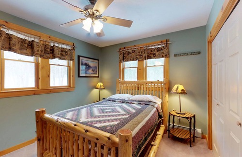 Beaver Cove House | Beautiful Dog-Friendly Cabin with Furnished Deck, Hot Tub, & Pool Table