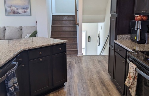 Slaughter Beach House | Beautiful elevated new beach house-1 minute drive to the beach!