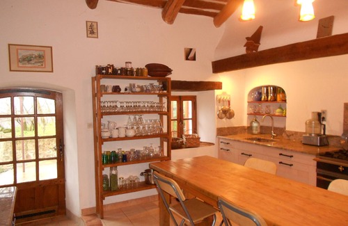 Saint-Julien-du-Serre Cottage | BEAUTIFUL STONE MAS, QUIET, POOL AND VIEW, COMFORTABLE for 18 pers.