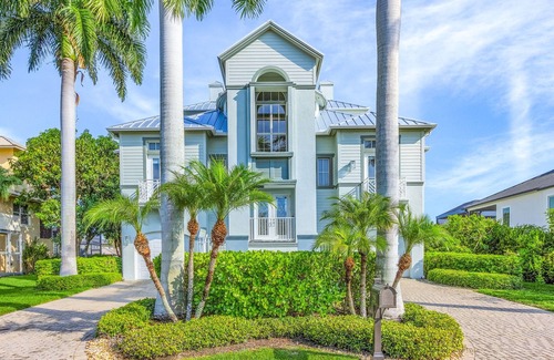 Bonita Springs House | Beautiful Gated Waterfront Home 5 Minutes From Barefoot Beach