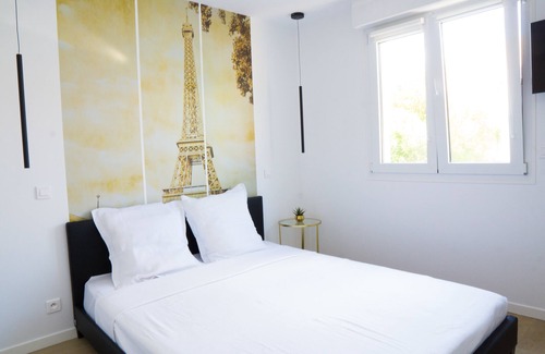 Orgeval Bed & Breakfast | ⭐Beautiful guest room with garden and jacuzzi⭐