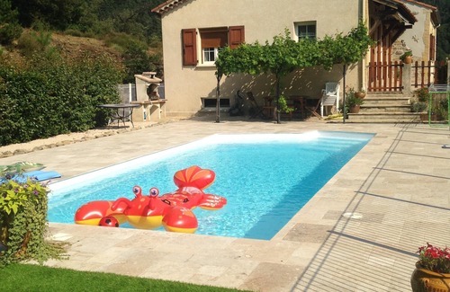 Saint-Andre-Capceze House | beautiful home in the Cevennes National Park with large heated pool
