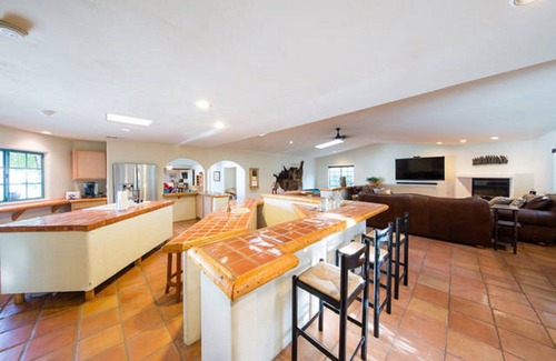 La Quinta Cove House | Beautiful Hacienda with Pool and Mountain Views