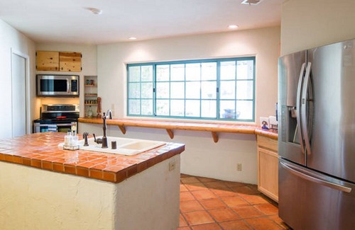 La Quinta Cove House | Beautiful Hacienda with Pool and Mountain Views