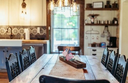 Bonne Terre House | Beautiful historical two story stone farmhouse