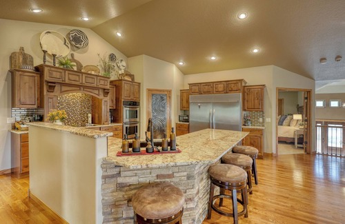 Rapid City House | Beautiful Home at the end of the street with acreage and privacy!