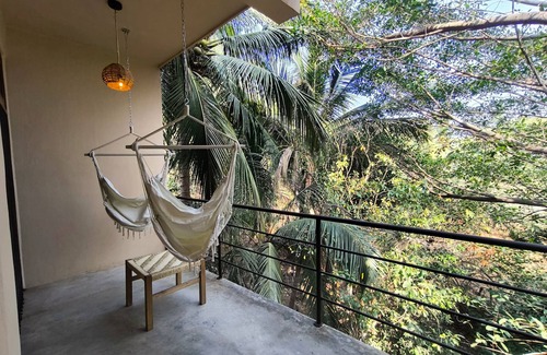 Brisas de Zicatela Cottage | Beautiful home in Puerto Escondido with Pool, Lush Garden, and Ocean View
