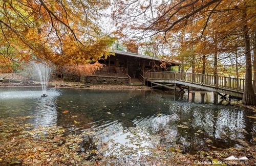 Fayetteville House | Beautiful home- near the University-large outdoor spaces and a hot tub.