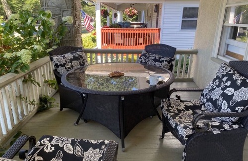 Bradley Beach House | Beautiful house owned by architect with wraparound porch. 3 blocks to beach.
