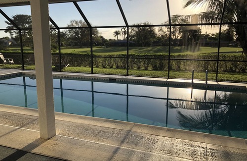 Lely Golf Estates House | Beautiful house with golf course view and gorgeous sunsets.