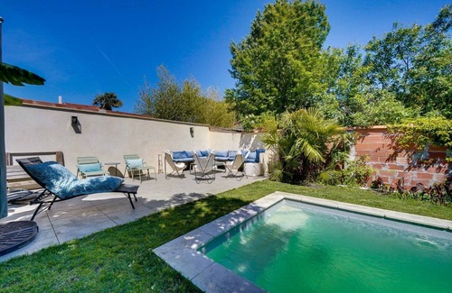 Grand Parc-Paul Doumer House | Beautiful house with pool and garden