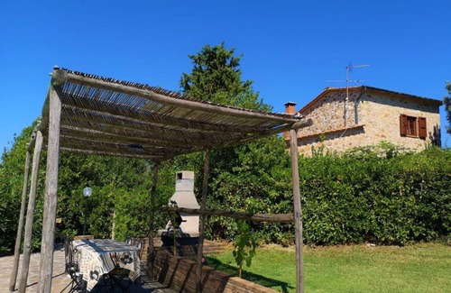 Pomarance Villa | Beautiful private villa with A/C, WIFI, private pool, TV, patio, pets allowed and panoramic view