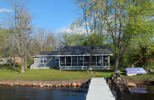 Brainerd Cabin | Beautiful Lake Front Home North of Long Lake, Brainerd!