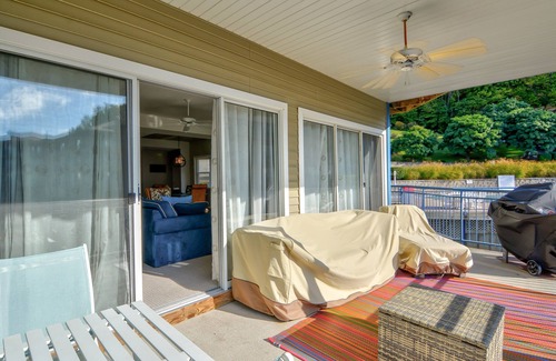 Lake Ozark Condo | BEAUTIFUL LAKE VIEW & JUST STEPS FROM THE POOL, 3BD/3BA CONDO W/12X40 BOAT SLIP