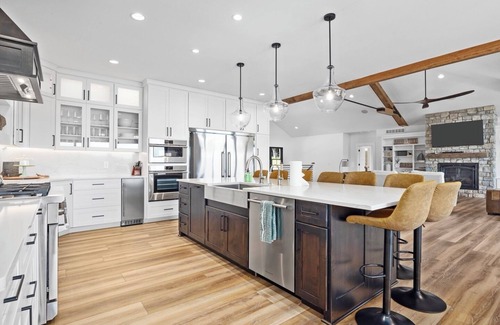 Innsbrook House | Beautiful lakefront home overlooking Lake Alpine, Innsbrook's largest lake!