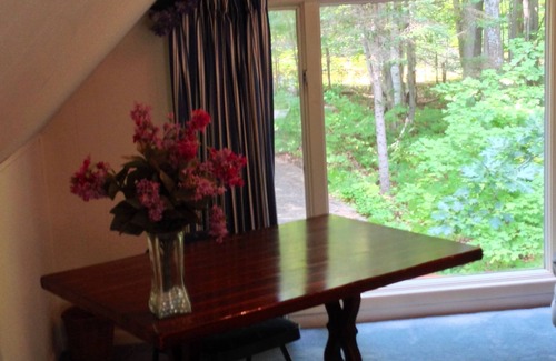 Mancelona Cottage | Beautiful lakefront setting with pontoon boat available to rent. nnn