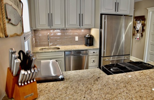 Asbury Park House | Beautiful Lakefront Property Pool and Hot tub open May-September only
