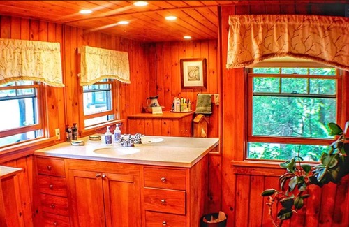 Saranac Lake Cabin | Beautiful Lakeside Log Home W/Steam Room