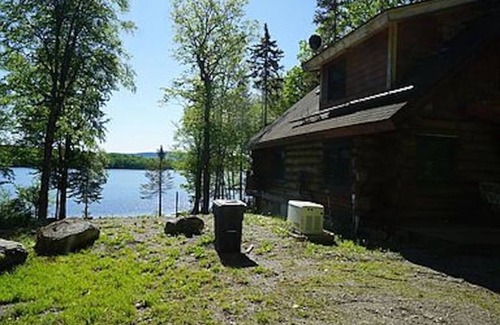 Rockwood Cabin | Beautiful Log Cabin in the Moosehead Region- on Brassua Lake