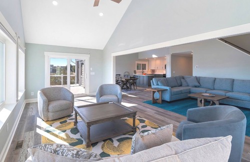 Sunset Beach House | Beautiful Marsh Views and a Short Walk to the Beach!