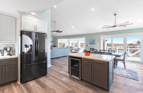 Sunset Beach House | Beautiful Marsh Views and a Short Walk to the Beach!